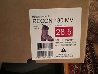 Botas esquí K2 recon 130 MV 28.5