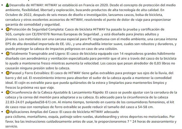 Casco Bicicleta Casco de Bicicleta NUEVO