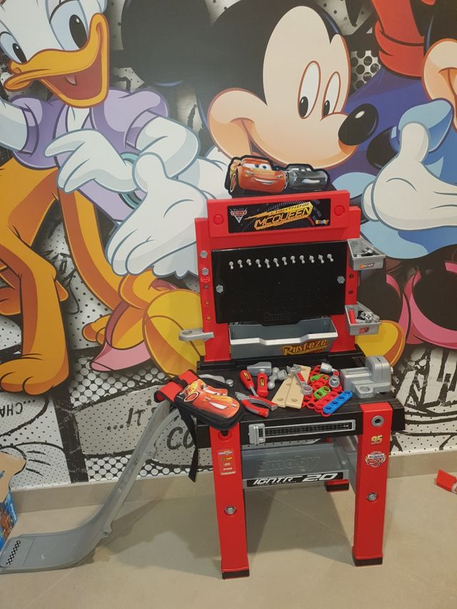 Banco de trabajo de Cars