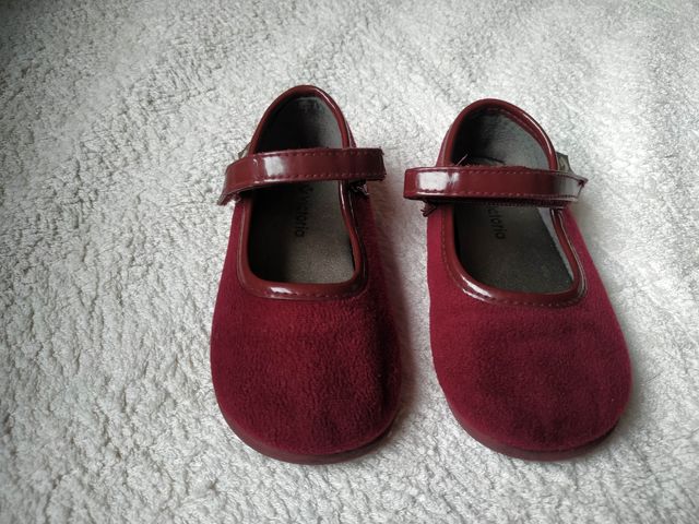 Merceditas niña terciopelo