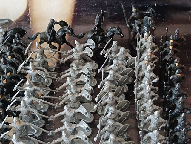 174 Figura figuras PACK de guerra medievales