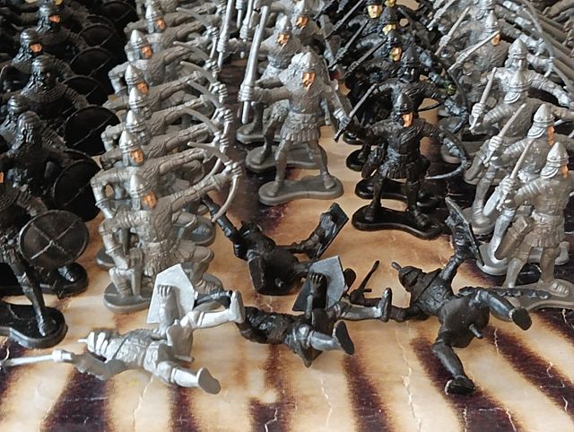 174 Figura figuras PACK de guerra medievales