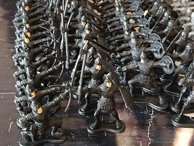 174 Figura figuras PACK de guerra medievales