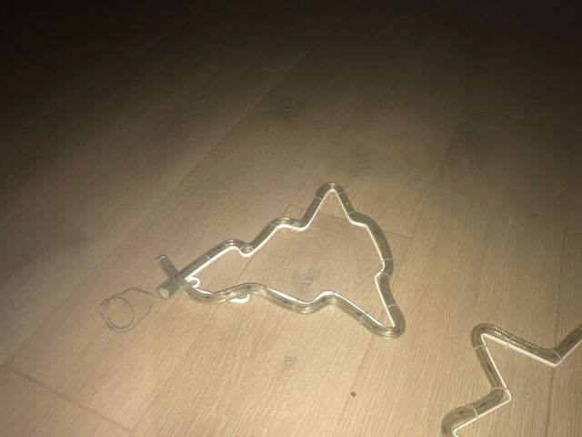 Decoracion navideña led para arreglar