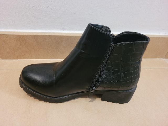 Botines negros