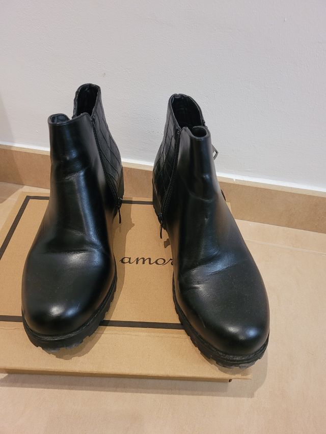 Botines negros