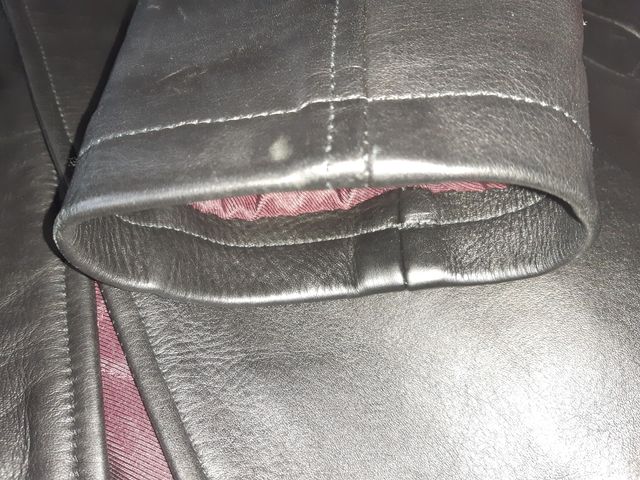 Chaquetón piel cuero Schott NYC