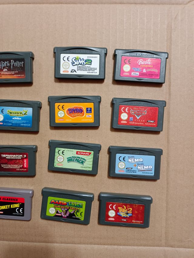 Juegos game boy gameboy color, advance