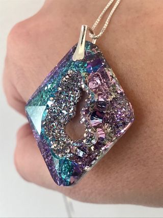 Colgante Swarovski en Plata 925 precioso 