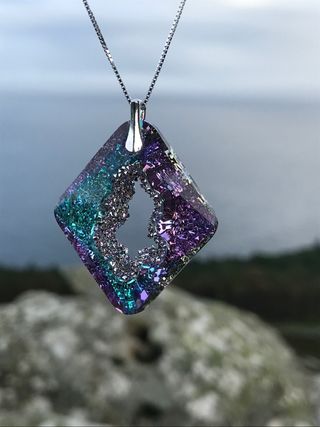 Colgante Swarovski en Plata 925 precioso 