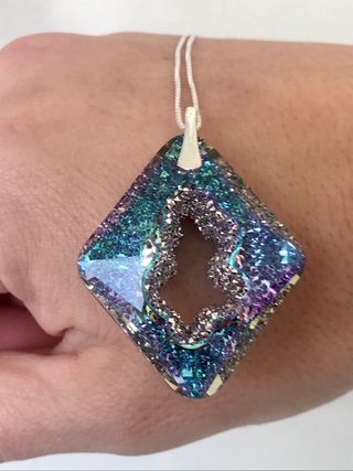 Colgante Swarovski en Plata 925 precioso 