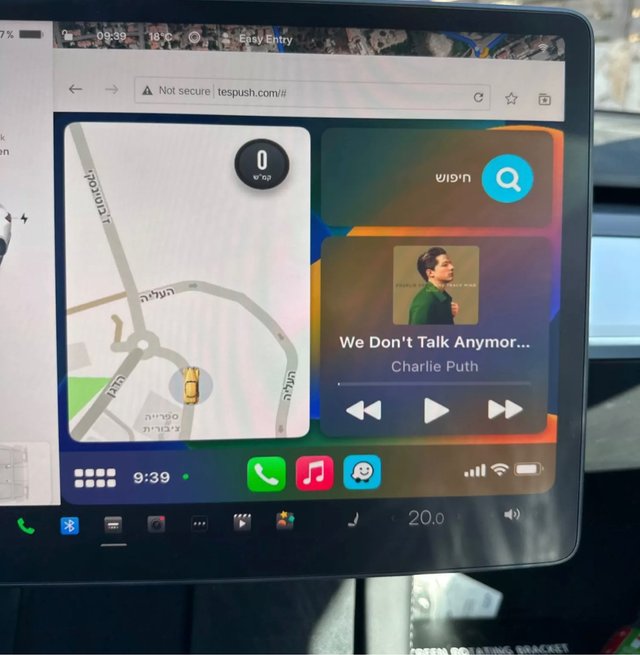 CARPLAY PARA TESLA
