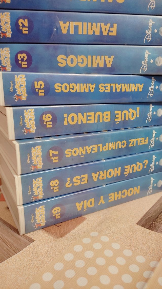 lote 21 películas Disney Magic English VHS