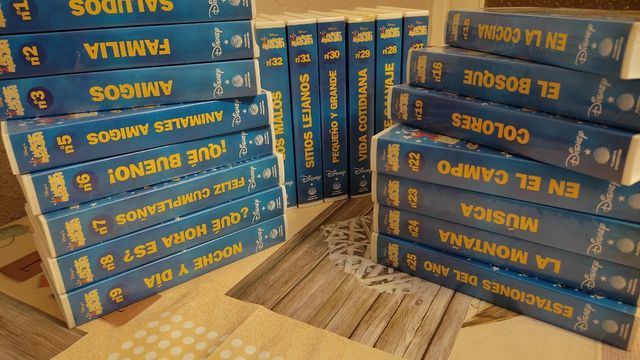 lote 21 películas Disney Magic English VHS