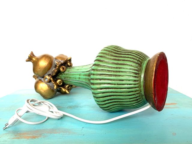 VECCHIA LAMPADA IN CERAMICA