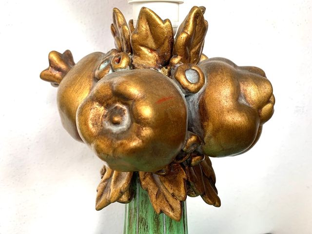 VECCHIA LAMPADA IN CERAMICA