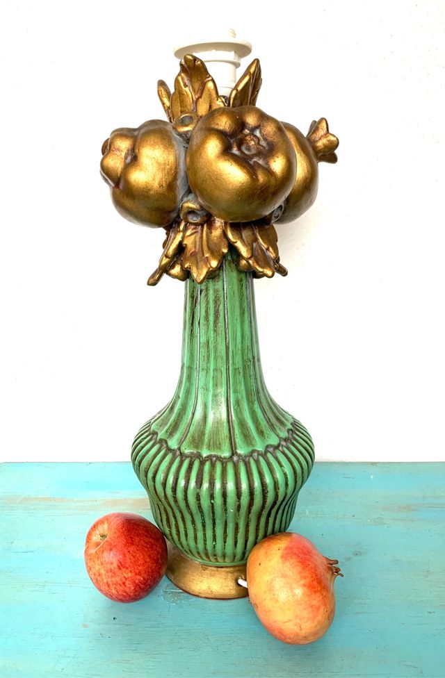VECCHIA LAMPADA IN CERAMICA