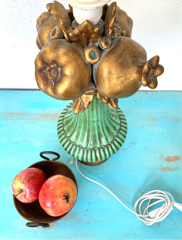 VECCHIA LAMPADA IN CERAMICA
