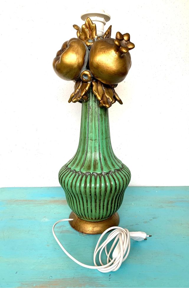VECCHIA LAMPADA IN CERAMICA