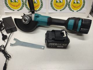 Mini amoladora radial brusless+2 baterias!