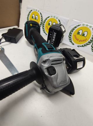 Mini amoladora radial brusless+2 baterias!