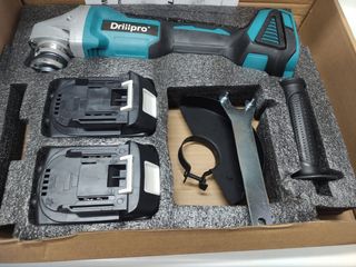 Mini amoladora radial brusless+2 baterias!