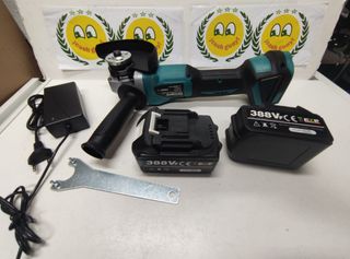 Mini amoladora radial brusless+2 baterias!