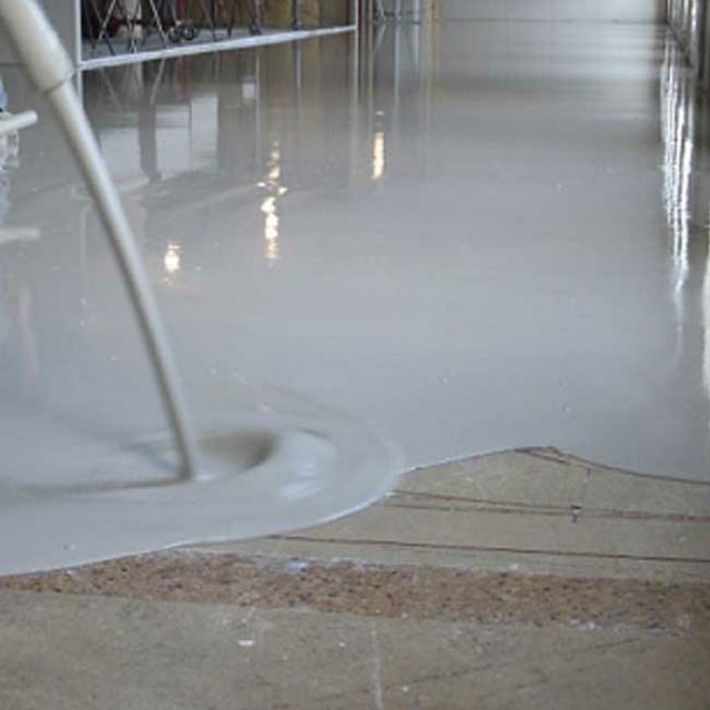 Nivelación de soleras con pasta autonivelante