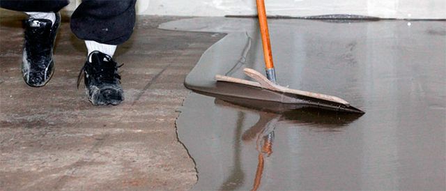 Nivelación de soleras con pasta autonivelante