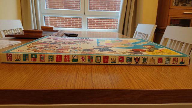 Juguete electrónico "Estudiando geografía" Años 70