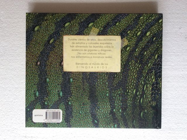 Dinosaurios Libro interactivo, Montena + Póster