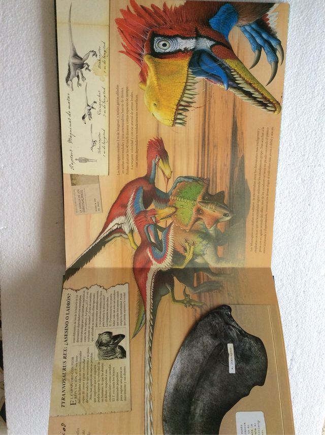 Dinosaurios Libro interactivo, Montena + Póster