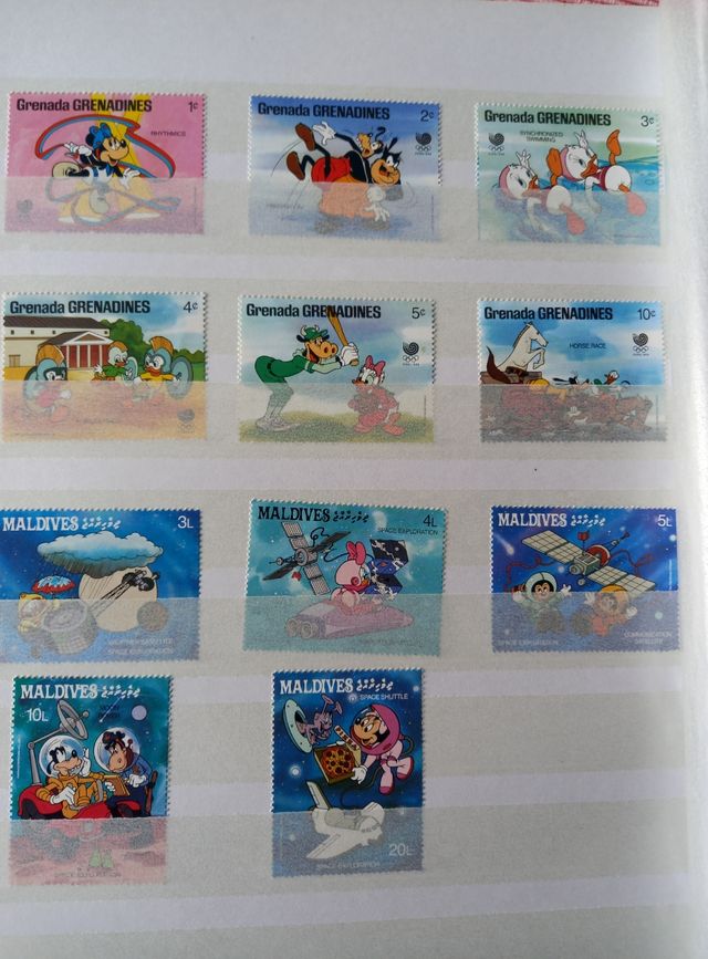 Francobolli Walt Disney.