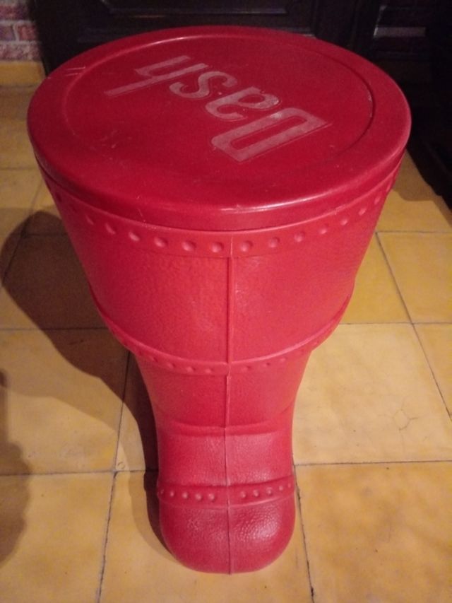 Bota Navideña/ Tamburete / Contenedor