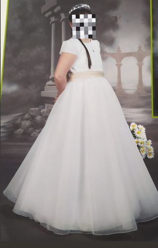 Vestido de Primera Comunión talla 12