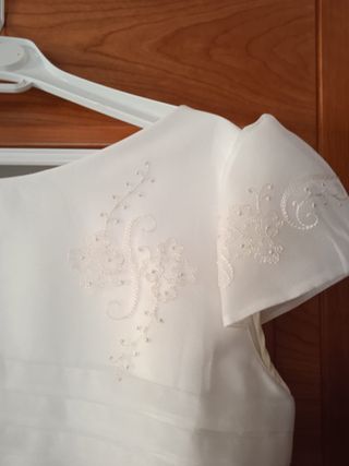 Vestido de Primera Comunión talla 12