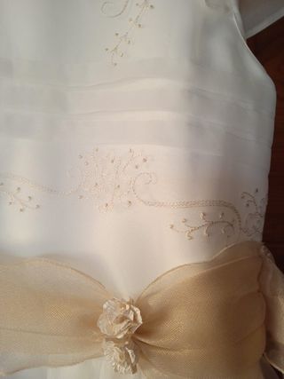 Vestido de Primera Comunión talla 12