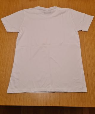 Camiseta Zara blanca basica niño 14 años
