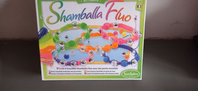 Kit para hacer Pulseras Shamballa fluo