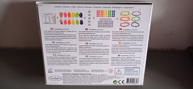 Kit para hacer Pulseras Shamballa fluo