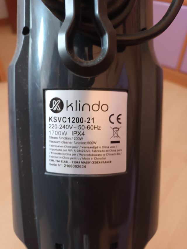 aspirador fregasuelos KLINDO nuevo