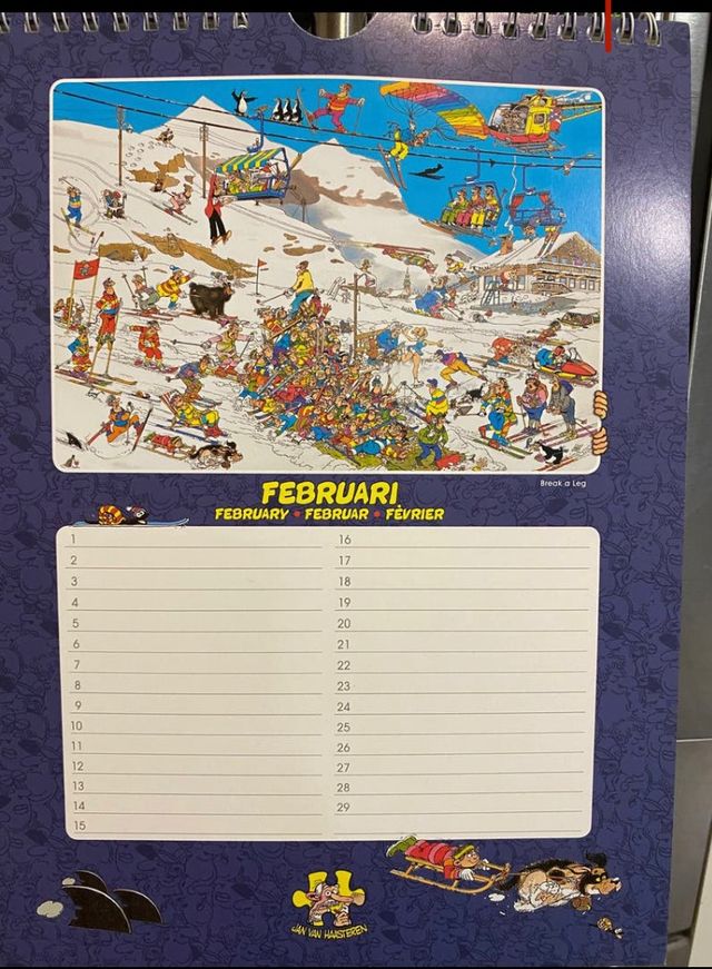 Calendario Jan Van Haasteren