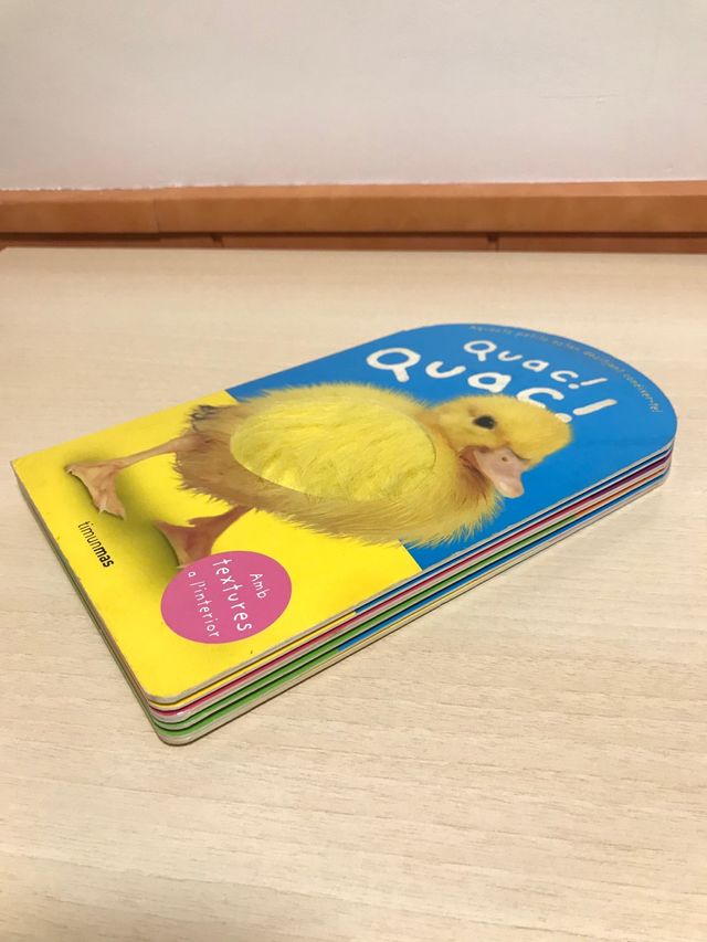 Quac! Quac! Llibre amb textures