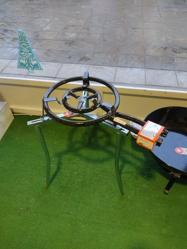 Paellero butano 400+soporte paellero