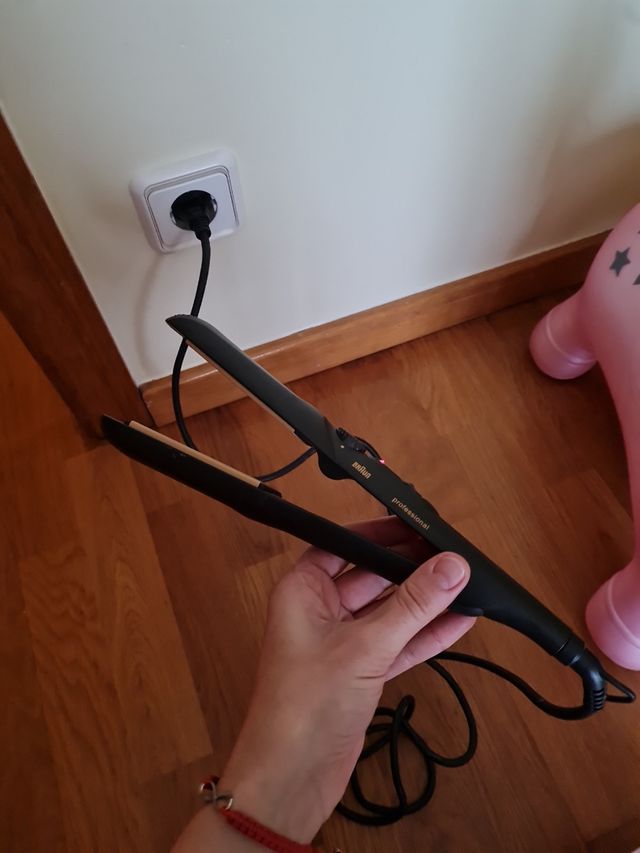 Plancha pelo Braun Professional