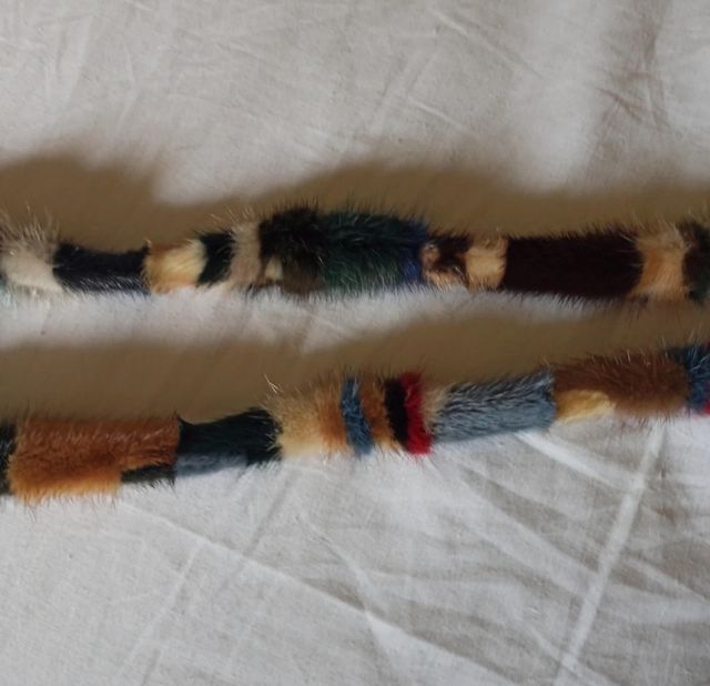 Cintura sottile di pelliccia