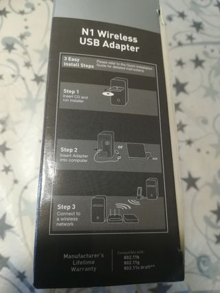 Belkin N1 Wireless USB Adapter 