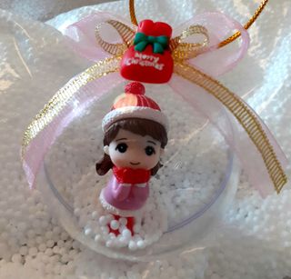 Regalo original Bola Navidad Niña