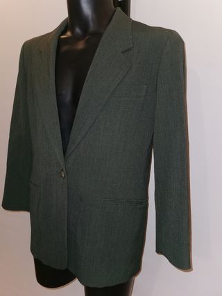 Giacca uomo verde taglia 46 vintage