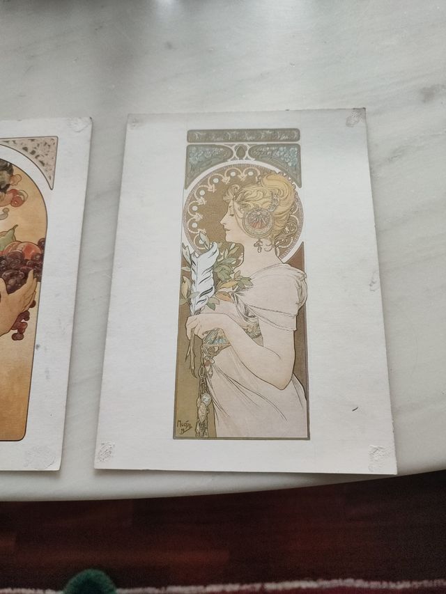 quattro stampe su carta 15x21